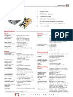 Watts ECM Series: Specification