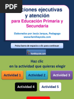 Funciones Ejecutivas y Atencion Primaria