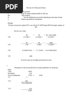 Valuacion de Valores A LP Finanzas III