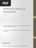 Intoduccion A La Oncologia