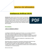 Informe de Inteligencia Artificial