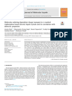 2021 - Molecular Ordering Dependent Charge Transport in Pi-Stacked Triphenylene Based Discotic Liquid Crystals and Its Corr ..