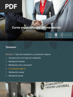 Conciliación Laboral - Módulo 5 - Curso Mediación 2023