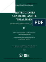 Proyecciones Académicas Del Trialismo II