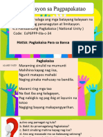 ESP 6 PPT Q3 Pagkakaisa para Sa Bansa