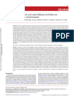 Lawrence Et Al 2015 The Effects of Modern War and Military Activities On Biodiversity and The Environment