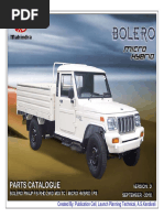 Pct-00048-Bolero RHD SC FB Diesel Mdi Bs2 Bs3 Micro Hybrid 2wd Ps Version 3 Sept - 2010