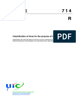 Uic Code: Classification of Lines For The Purpose of Track Maintenance