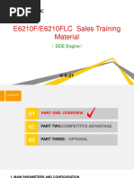 E6210F E6210FLC (DDE) Sales Training Material 11090