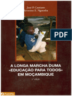 TEXTO 1 - Castiano J. e Ngoenha, S. E. (2006) - A Longa Marcha de Uma Educacao para Todos em Moçambique. 3 Ed. Maputo. UEM