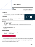 K.Suresh - Structural Detailer CV