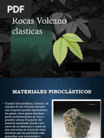 Rocas Volcanoclasticas