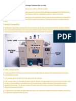 Sewage Treatment Plant Main Points.