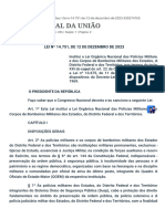 LEI #14.751, DE 12 DE DEZEMBRO DE 2023 - LEI #14.751, DE 12 DE DEZEMBRO DE 2023 - DOU - Imprensa Nacional