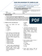 Soal PTS Fisika Kelas X Sem 2