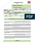 Planificación Anual - 2019