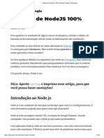 Apostila de NodeJS 100% Gratuita - Reativa Tecnologia