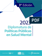 2023 Programa Diplomatura de Políticas Públicas en Salud Mental 3° Edición