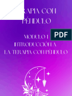 Modulo 1, Que Es La Terapia Con Péndulo, Reseña Histórica