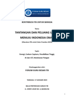 Pemikiran FGB ITB Tantangan Dan Peluang Untuk Menuju Indonesia Emas 17jan2024