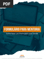 Formulario para Mentoria Jonas Kaz