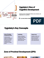 Vygotskys View of Cognitive Development