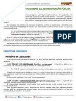 Princípios Constitucionais Da Administração