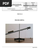 Fricción Cinética: La Impresión de Este Documento Es Una Copia No Controlada