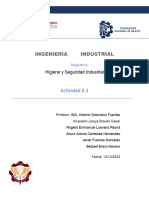 Ingeniería Industrial: Actividad 6.1