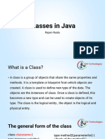 Classes in Java