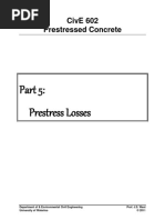 Prestress Losses