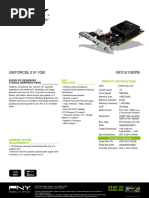 Nvidia 210 - Graphic Card Details & Specs