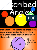 Inscribed Angles