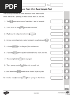 Au t2 e 907 Naplan Style Language Conventions Set Two Year 5 Sample Exam Questions Pack - Ver - 2