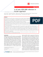 True Prevalence of Twin HDV-HBV Infection in Pakistan: A Molecular Approach