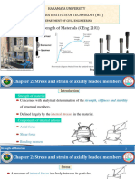 Chapter 2 - Stress and Strain of Axially Loaded Members