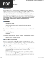 Lippincott Procedures - Surgical Asepsis Hand Scrub