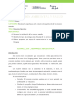 Educación Ambiental 1er. Curso Plan Específico