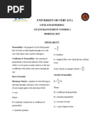 (Permeability) Handwritten