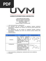 Penicilinas y Cefalosporinas