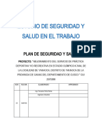 Plan de Seguridad y Salud 2023