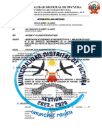 Informe # Inspector Pucyura