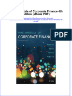 Fundamentals of Corporate Finance 4Th Edition PDF Full Chapter