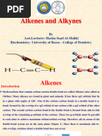 Alkenes and Alkynes