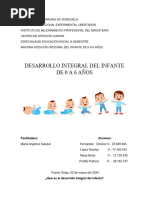 Desarrollo Integral Del Infante