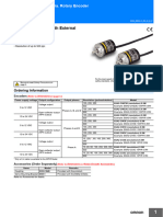 E6A2 CW5C Omron Encoder Datasheet