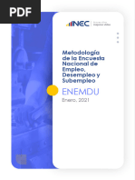 2021-01 Metodologia ENEMDU