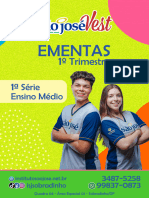 Ementa 1 Série - 1º Trimestre 2024