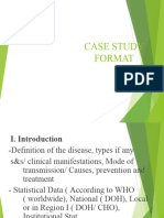 Case Study Format