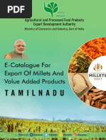 Tamilnadu Millet Value Added Products Catalogue